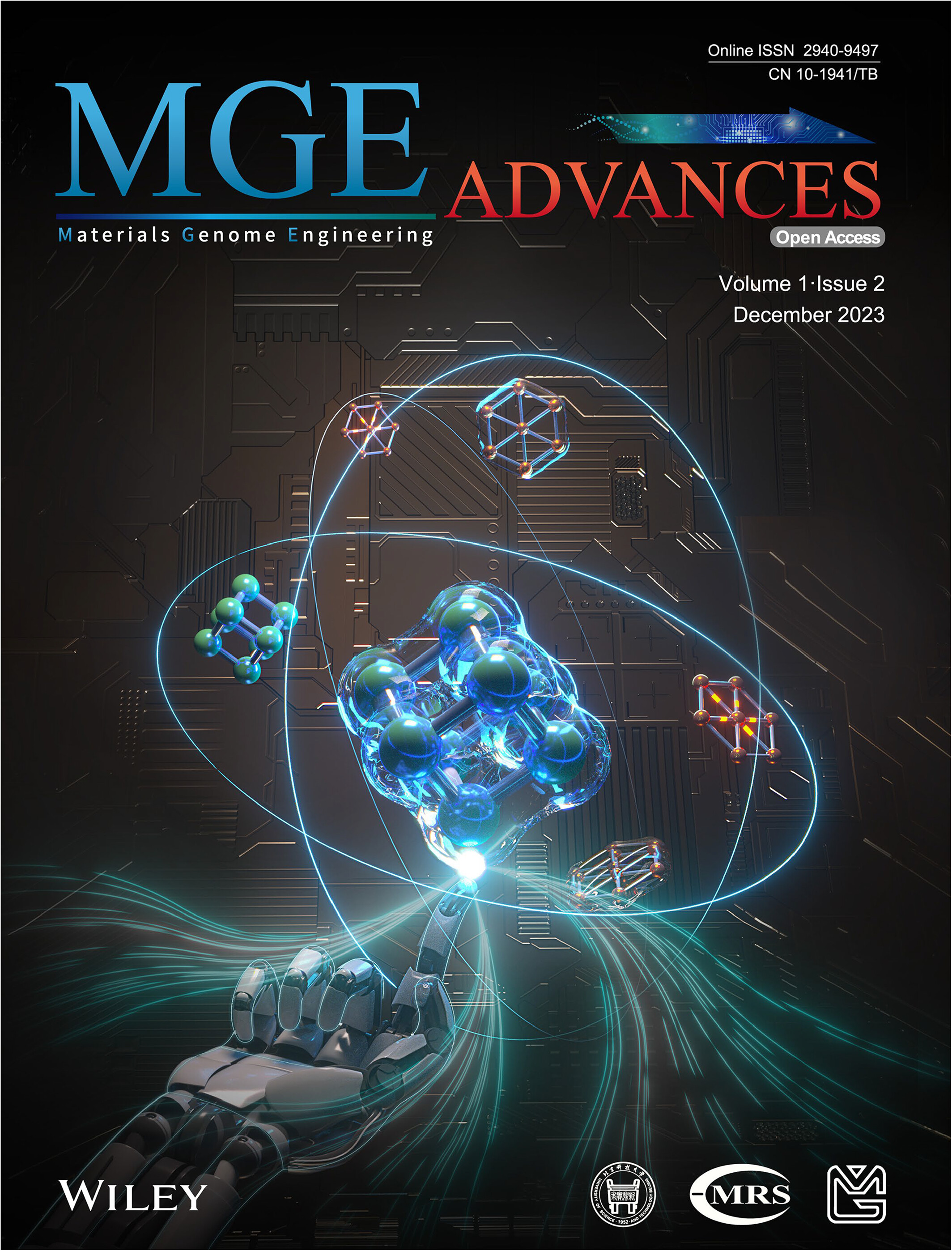 Materials Genome Engineering Advances: Volume 1, Issue 2