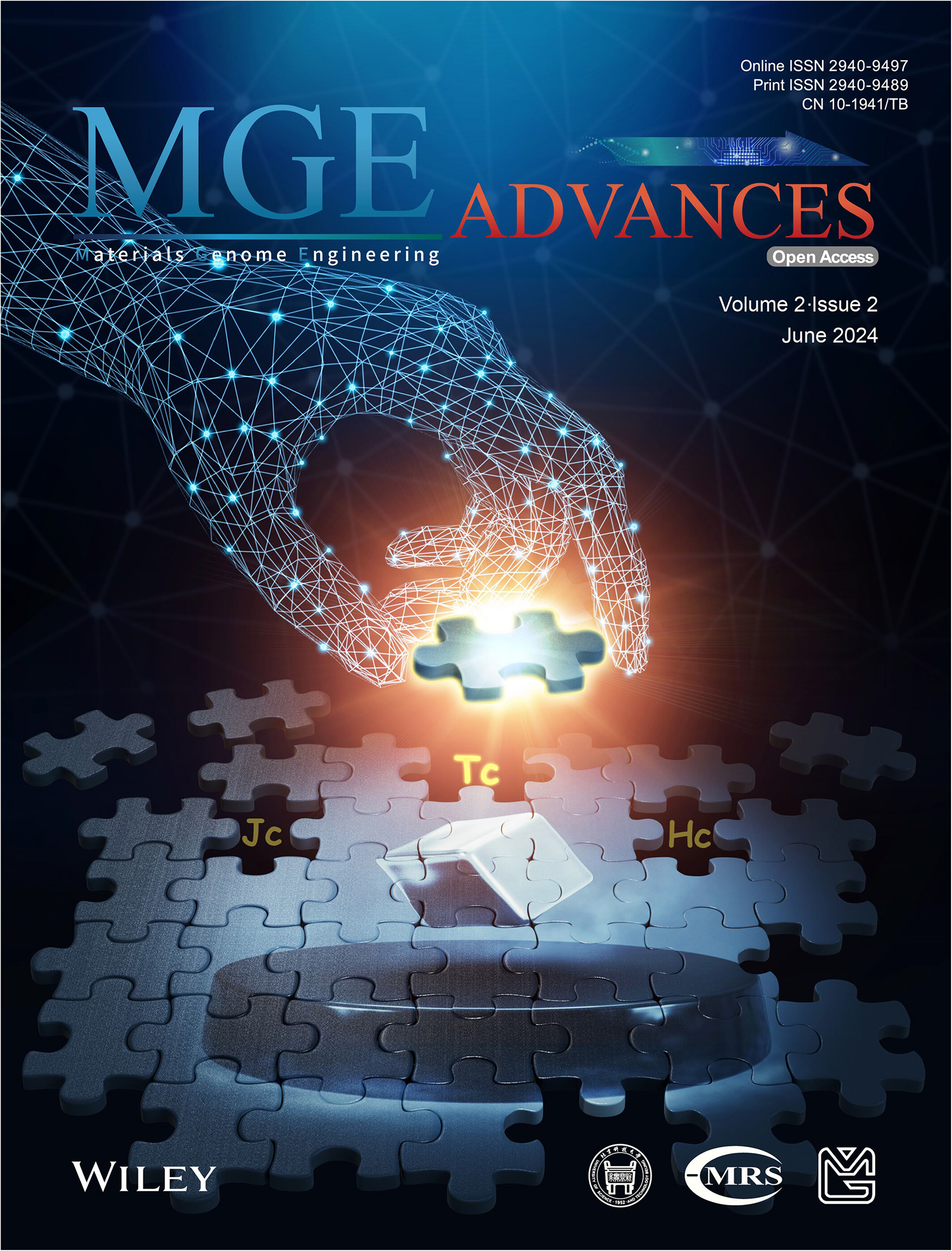 Materials Genome Engineering Advances: Volume 2, Issue 2