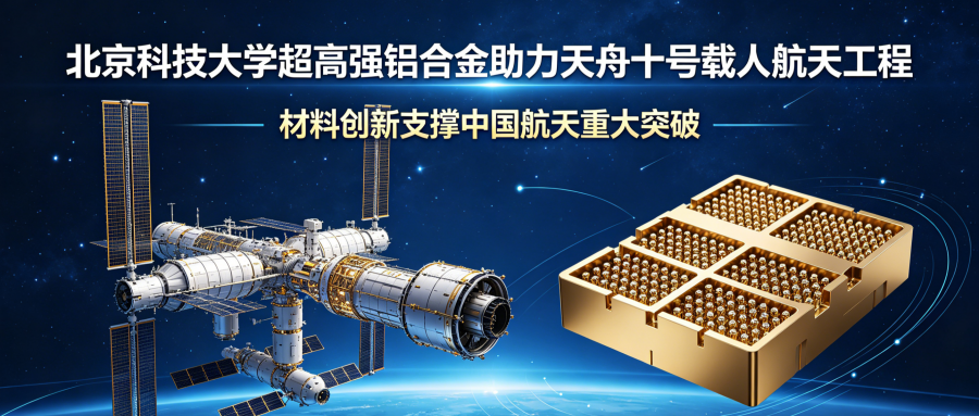 【最新动态】北京科技大学超高强铝合金在天舟十号载人航天重大工程上成功应用